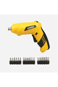 Akülü Vidalama Şarjlı Tornavida Seti 3.6V 1.3Ah Li-ion Uç Setli